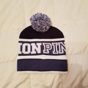 Pink Victoria's Secret Beanie